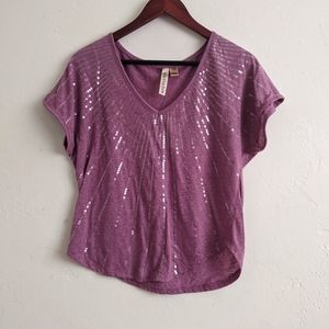vintage glittery shirt